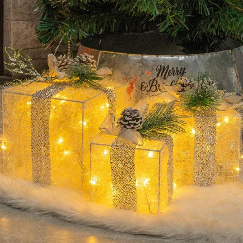 LightCube™ Christmas - LED Illuminated Gift Set for Christmas Decoration
