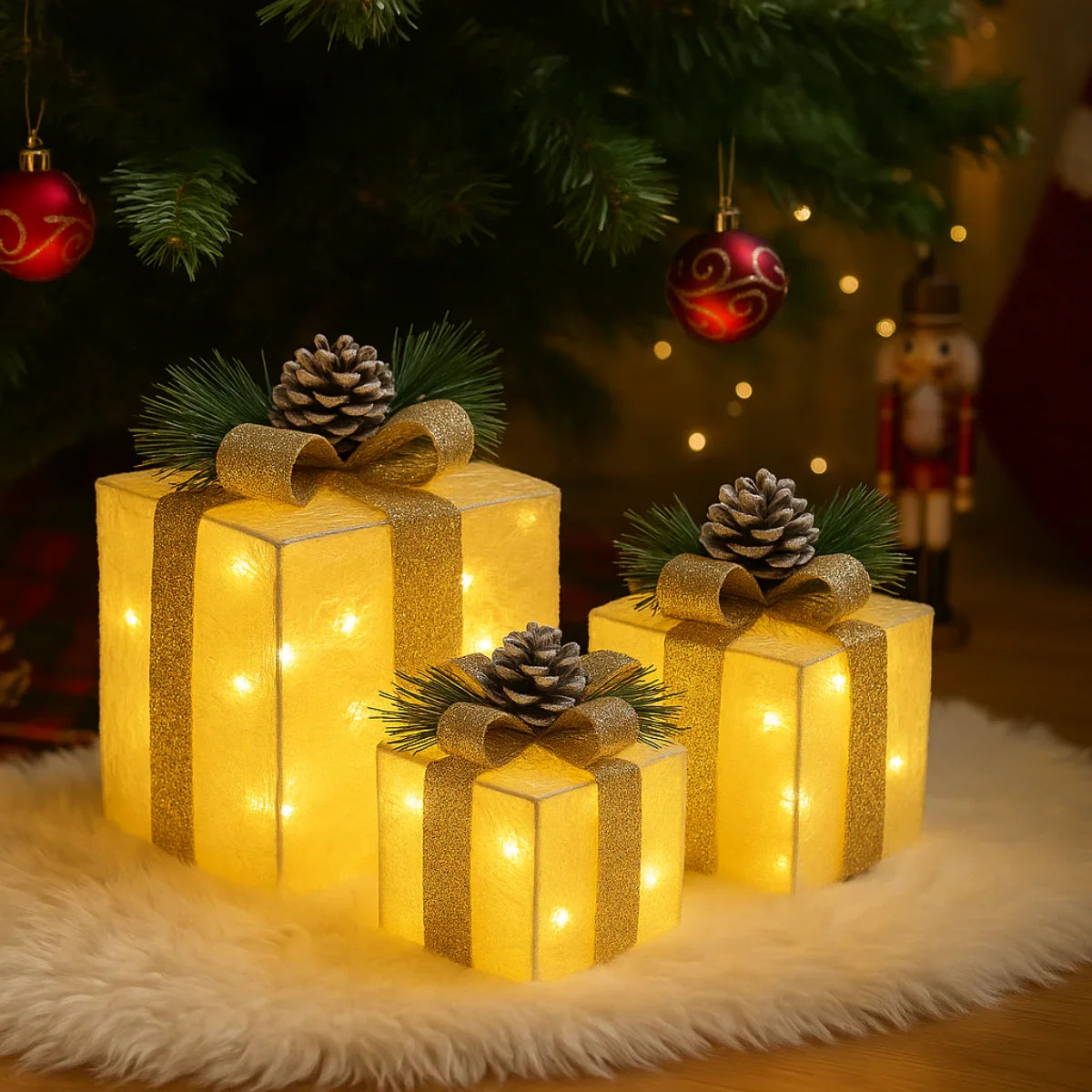 LightCube™ Christmas - LED Illuminated Gift Set for Christmas Decoration