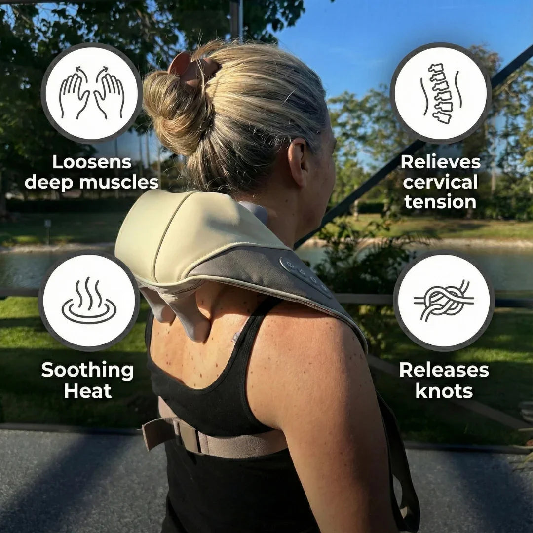 NeckRelief™ - Shiatsu Neck Massager