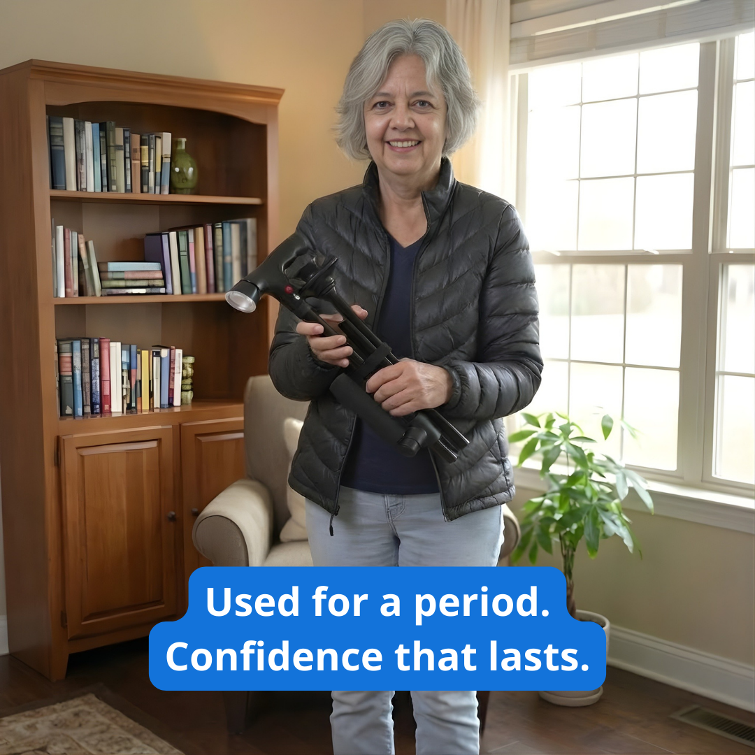 BalanceGuard Elite -  Walking stick, Folding Canes for Seniors & Adults