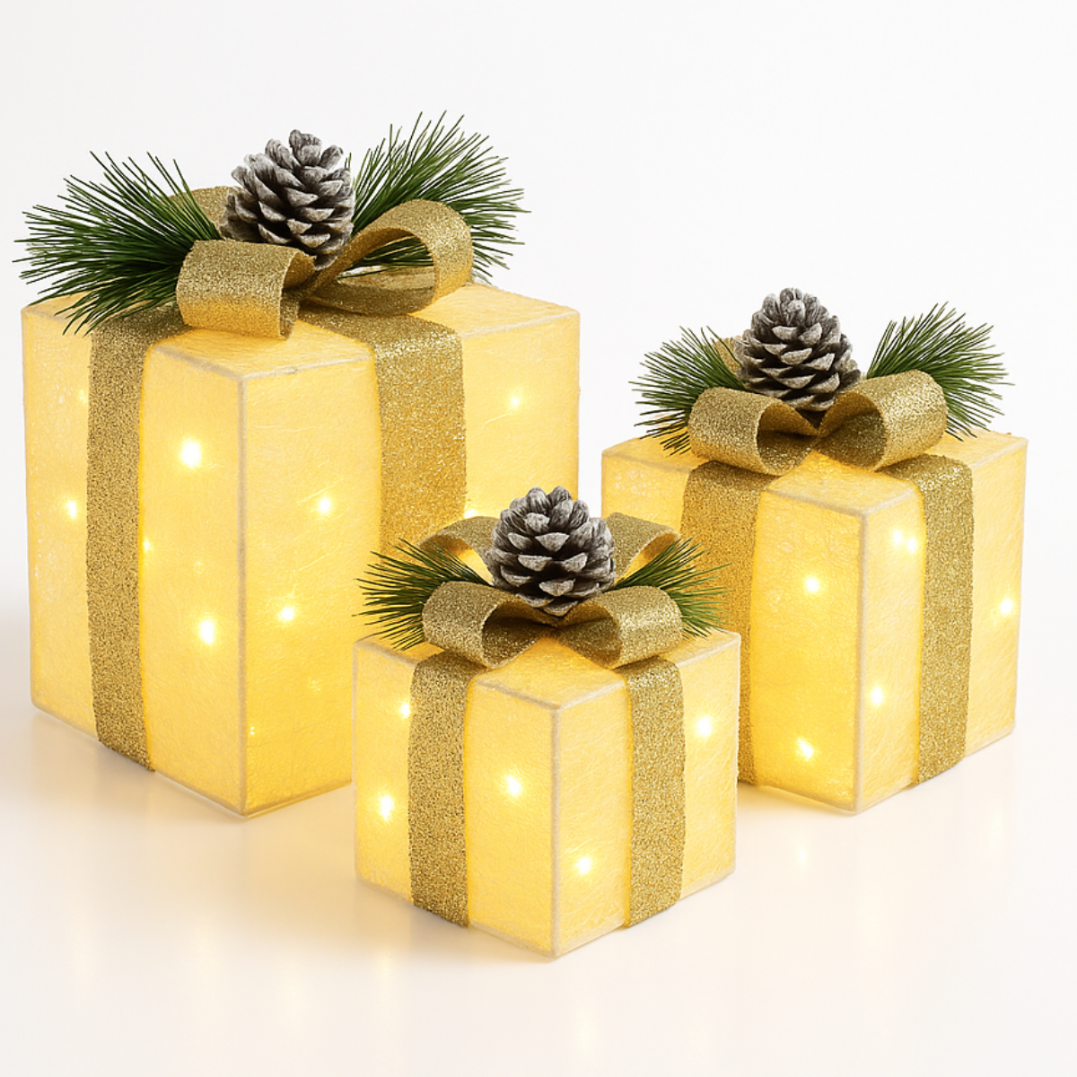 LightCube™ Christmas - LED Illuminated Gift Set for Christmas Decoration