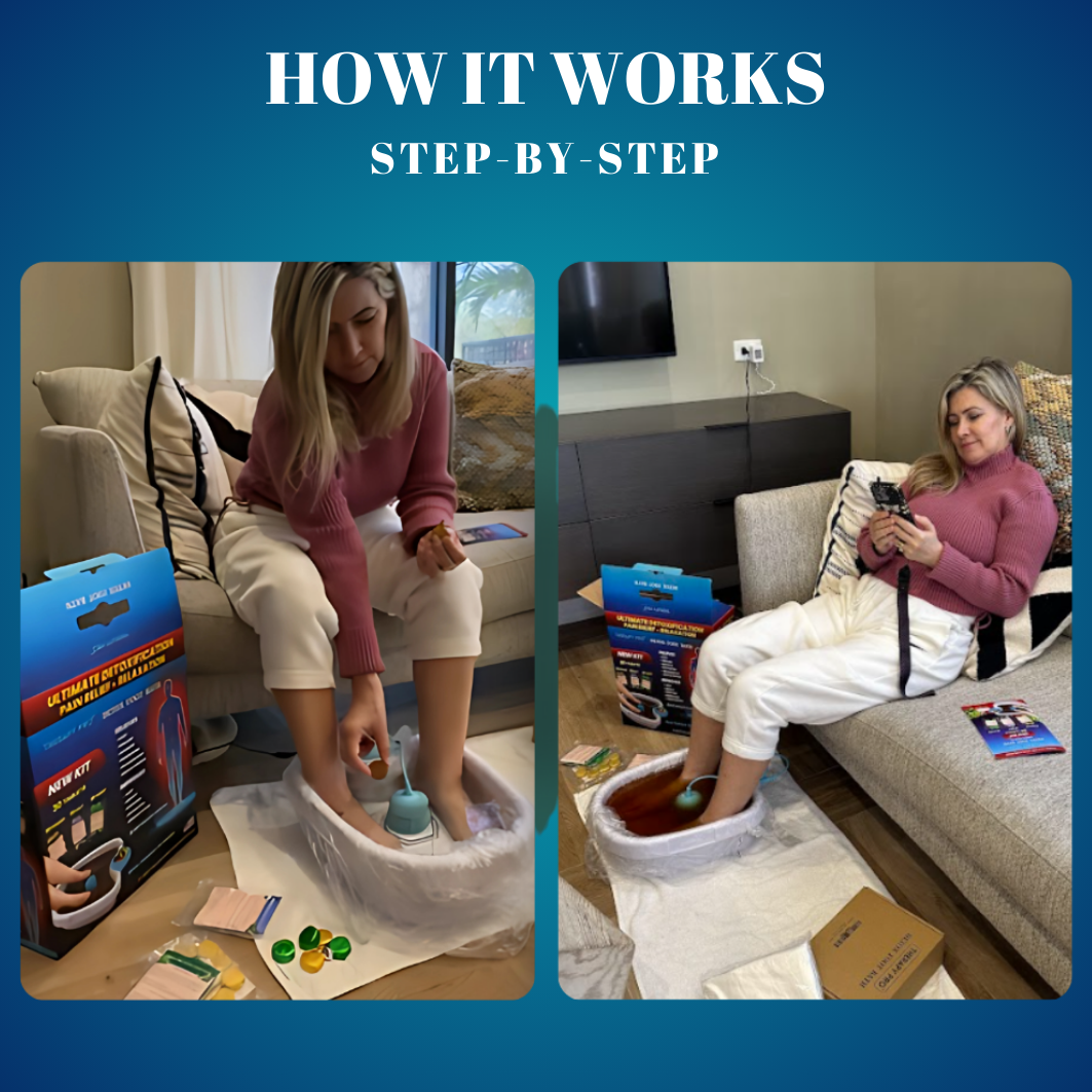 NeuroDetox Pro - Ionic Foot Bath