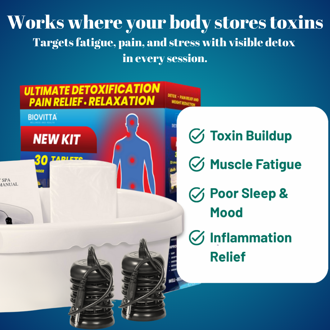 NeuroDetox Pro - Ionic Foot Bath
