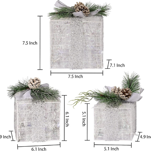 LightCube™ Christmas - LED Illuminated Gift Set for Christmas Decoration