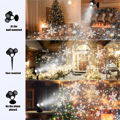 MagicFlakes™ Light - Transform your home into a magical snow spectacle!