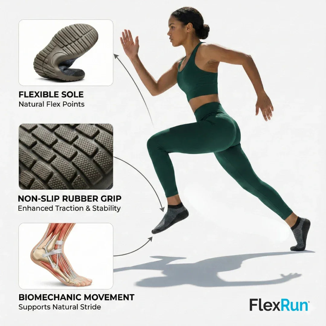FlexRun Socks - Barefoot style socks shoes