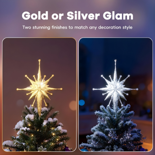 AuraStar - The Tree Topper That Transforms Your Decoration into a Christmas Spectacle