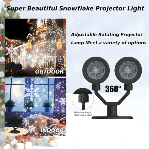 MagicFlakes™ Light - Transform your home into a magical snow spectacle!