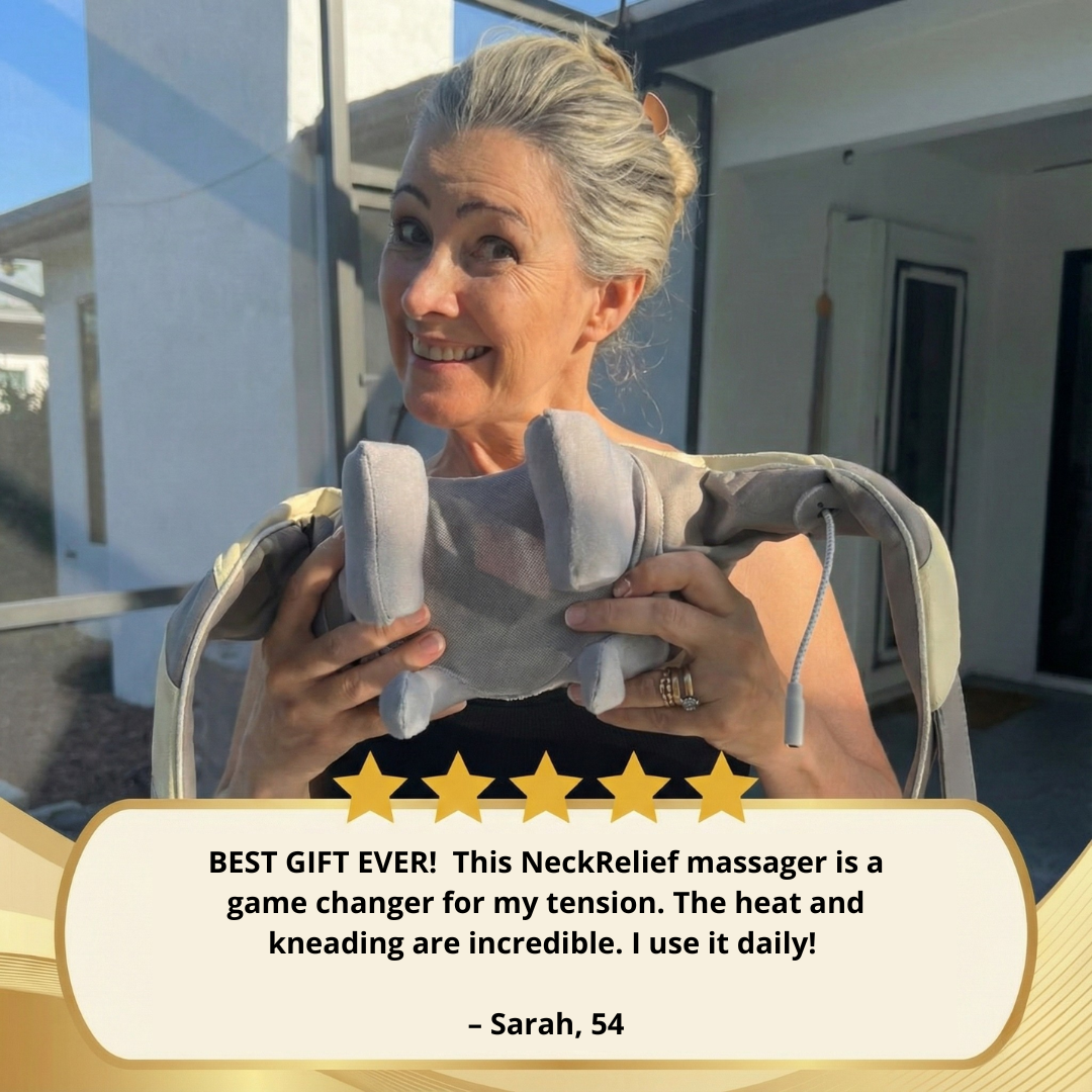 NeckRelief™ - Shiatsu Neck Massager