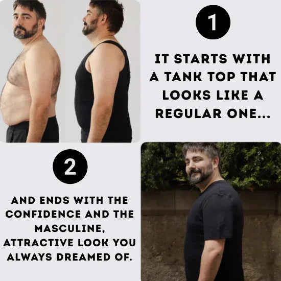 COREVISE™ - Men's Compression T-Shirt for Body Slimming