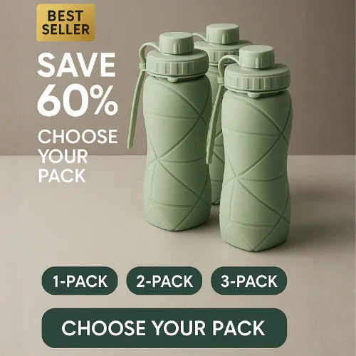 AquaCompact - The #1 Collapsible Water Bottle