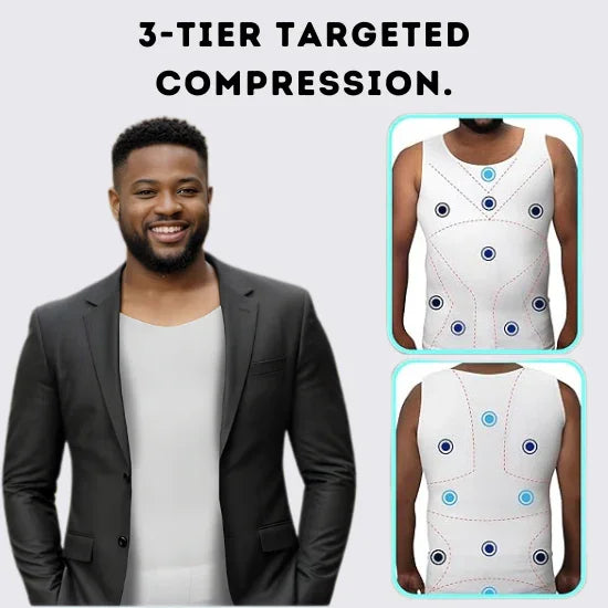 COREVISE™ - Men's Compression T-Shirt for Body Slimming