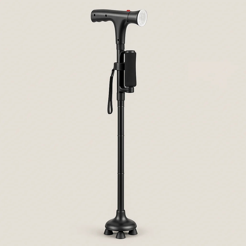 BalanceGuard Elite -  Walking stick, Folding Canes for Seniors & Adults